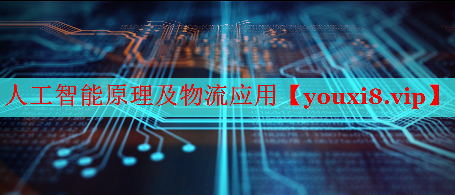 人工智能原理及物流應(yīng)用